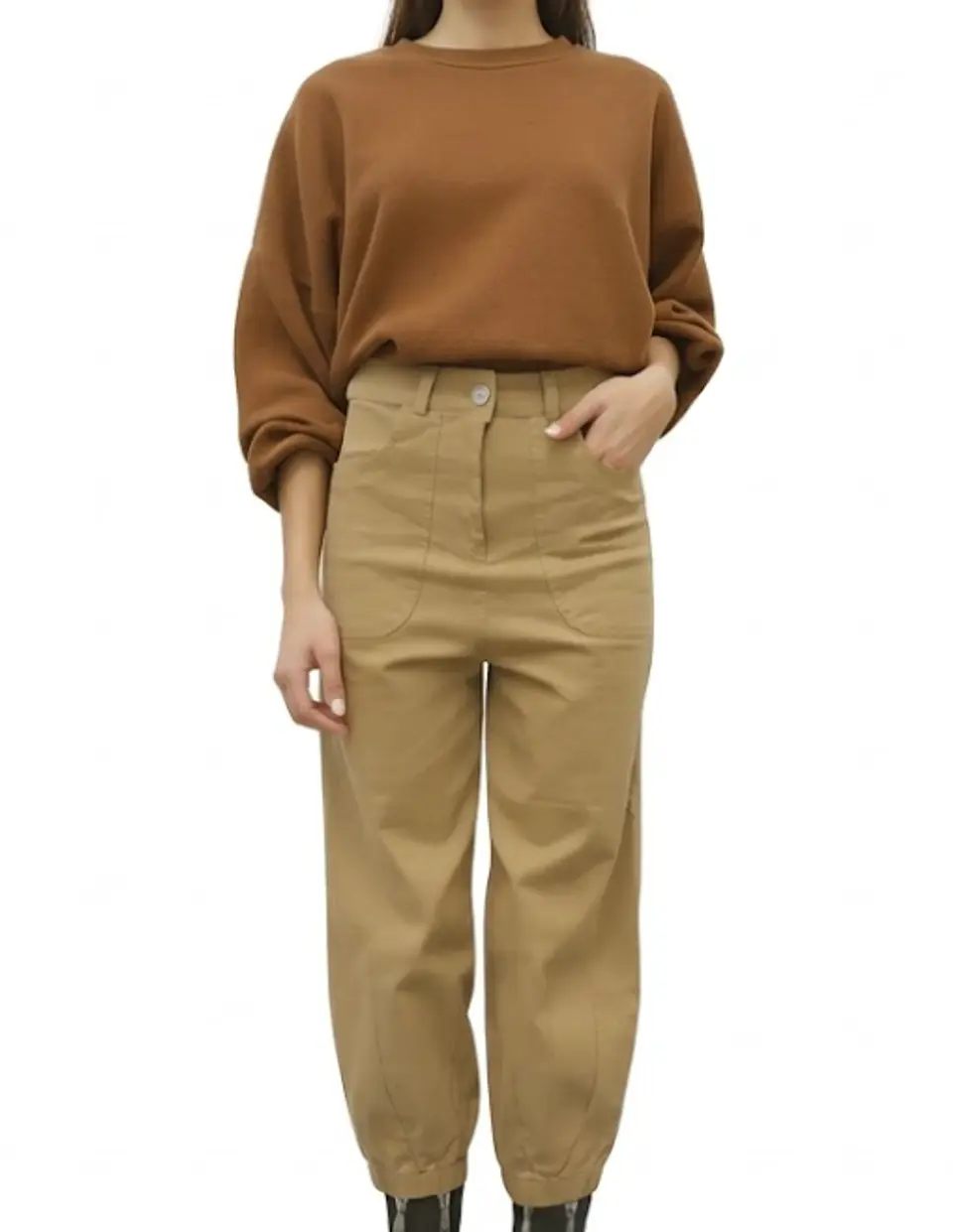 Molde Digital Pantalon Babucha Con Alforzas, Talles S Al Xxl 2