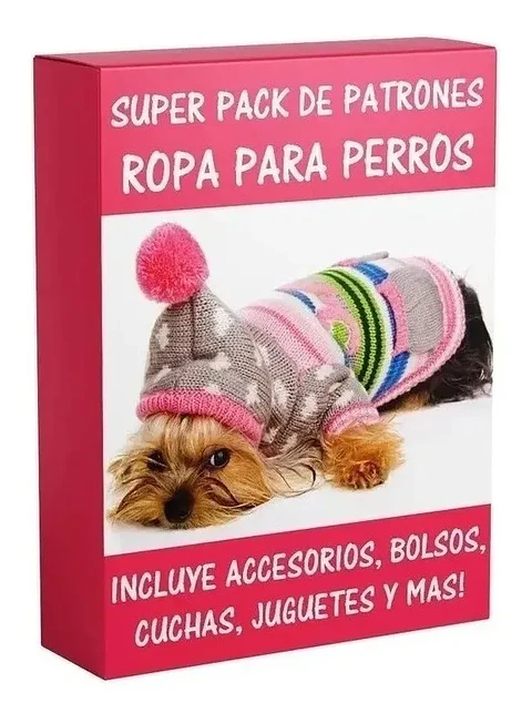 Moldes Patrones Confecciona Ropa De Perro Accesorios Camitas