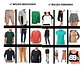 600 Moldes Patrones De Ropa Para Mujeres Hombres Y Niños - Miniatura 2