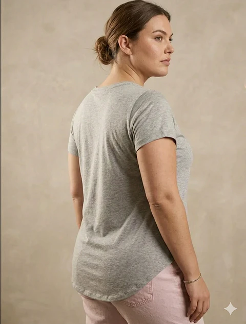 Molde Digital Remera Con Cola, Pack Talles 3xl Al 7xl