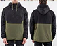Molde Digital Polerón Cortaviento Con recorte Ranglan,talles 3xl A 7xl - Miniatura 1