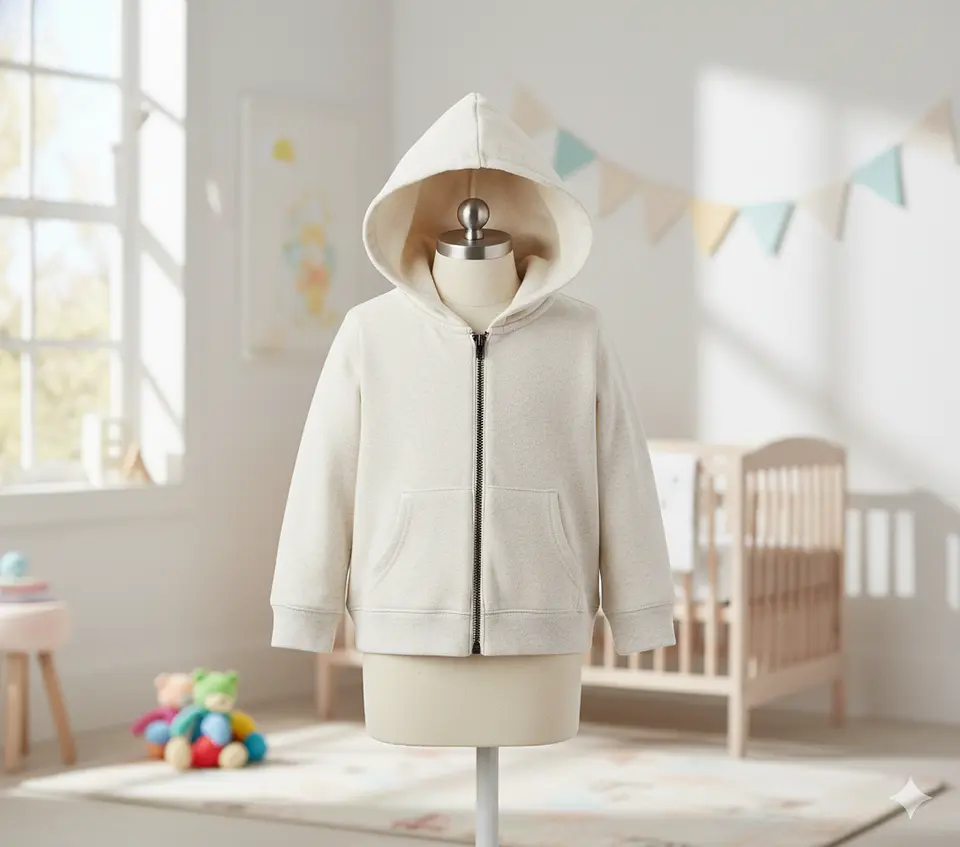 Molde Digital Chaqueta Bebe C / Capucha Pack Talles 1 Al 5! 1