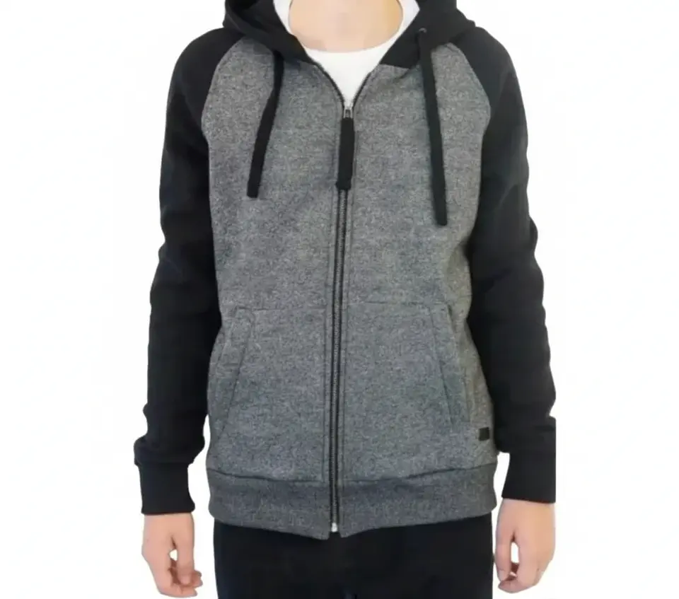 Molde Digital Chaqueta Buzo Raglan C/capucha Pack Talles S Al Xxl 3