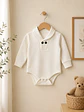 Molde De Costura, Patron Body Polera Con Cartera Bebe, Imprimible - Miniatura 1