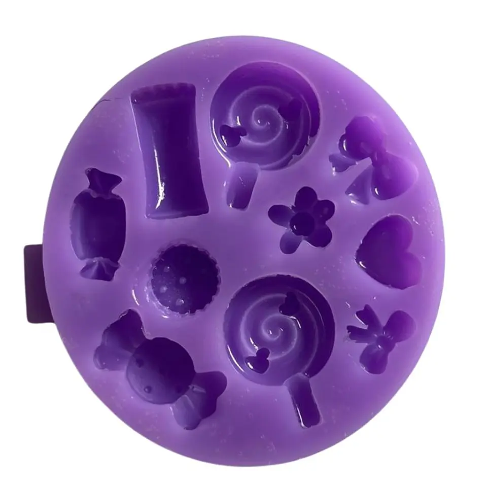 Molde de Silicona Dulces Mini para Resina y Manualidades 1