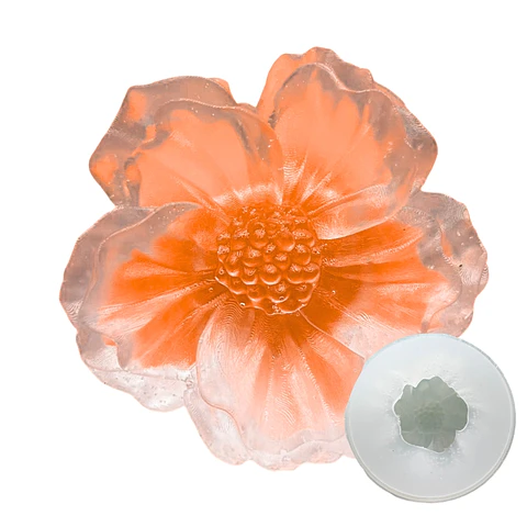 Molde de Silicona Flor Tipo Cosmos 6,5 cm para Resina y Manualidades