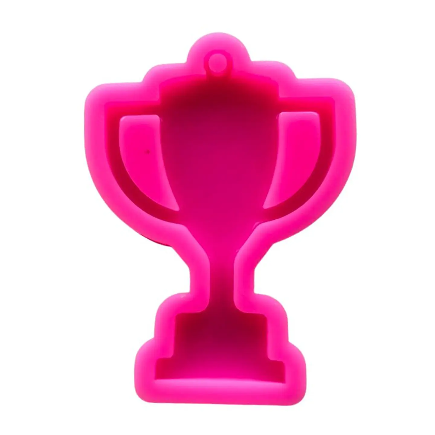 Molde de Silicona Copa de Campeón para Llavero en Resina 6,7 cm 1