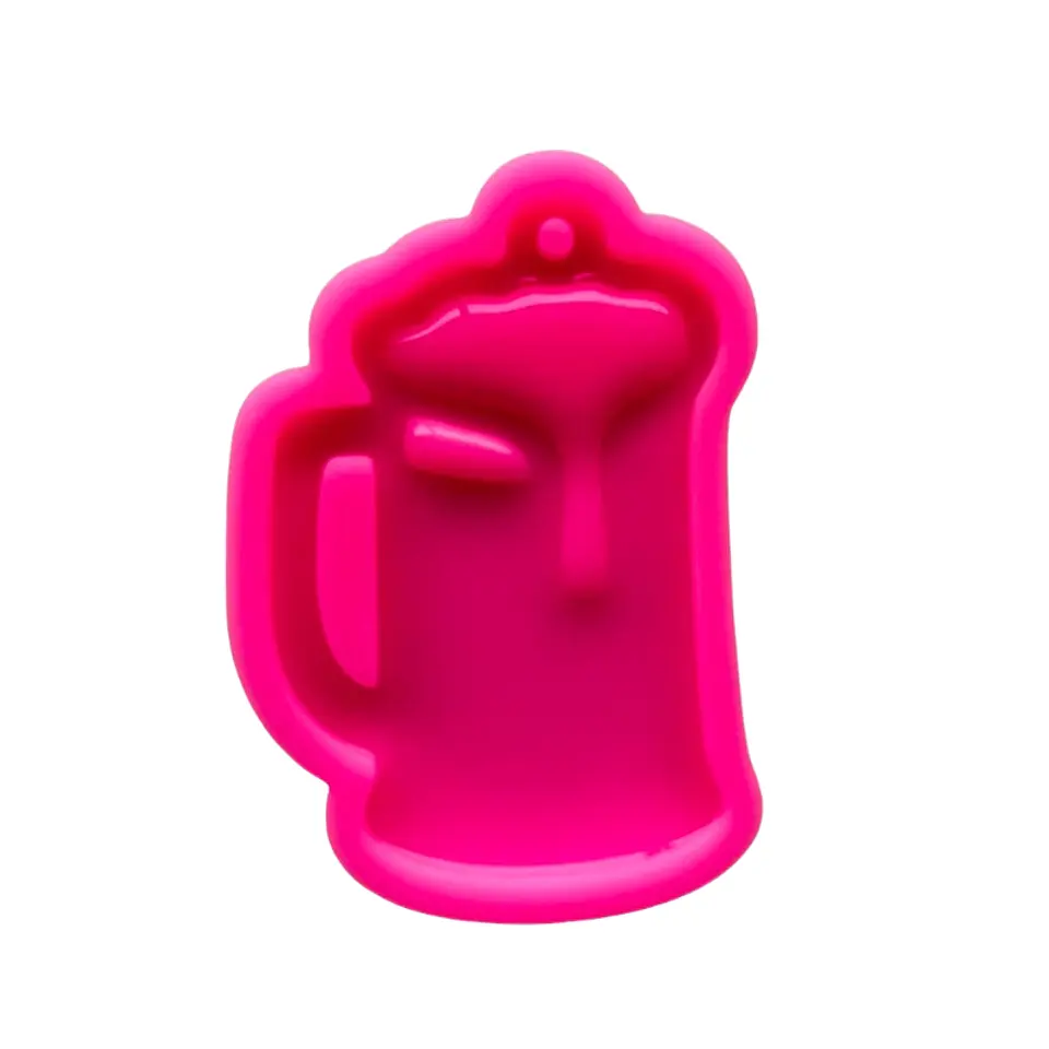 Molde de Silicona Jarro de Cerveza para Resina | Llavero y Colgante 🍺 1