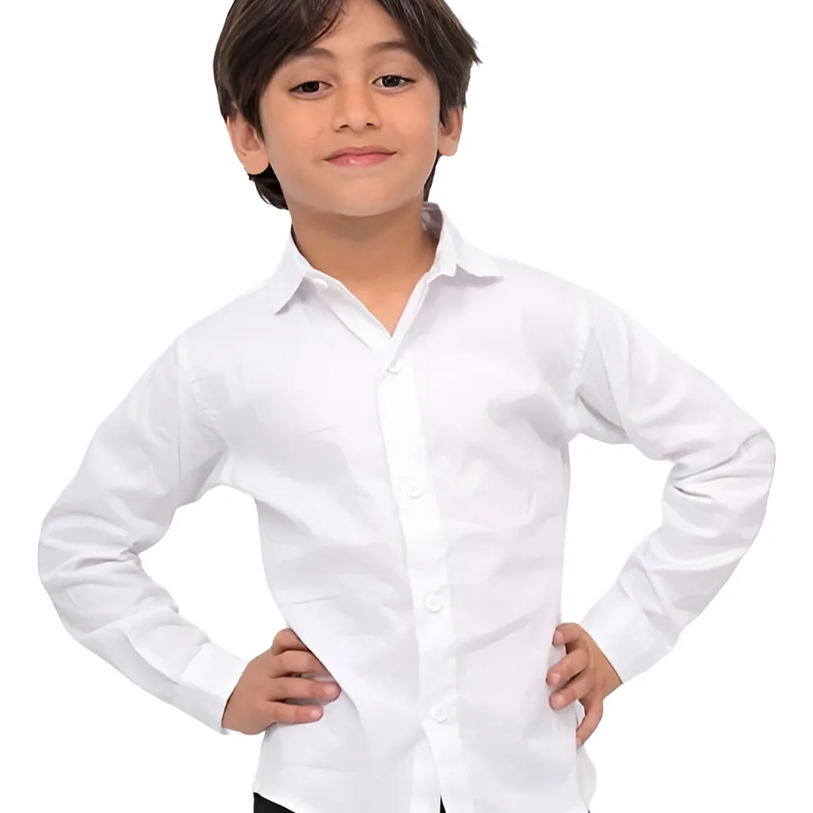 Molde Digital Camisa Niños Manga Larga, Pack Talles 2 Al 16 1