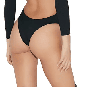 Molde Digital Malla Body Cuello Alto Espalda Abierta, talles S A Xxl