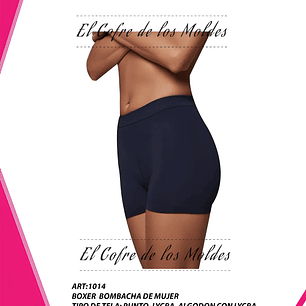 Molde Digital Boxer Bombacha De Mujer, Pack Talles 3xl A 7xl