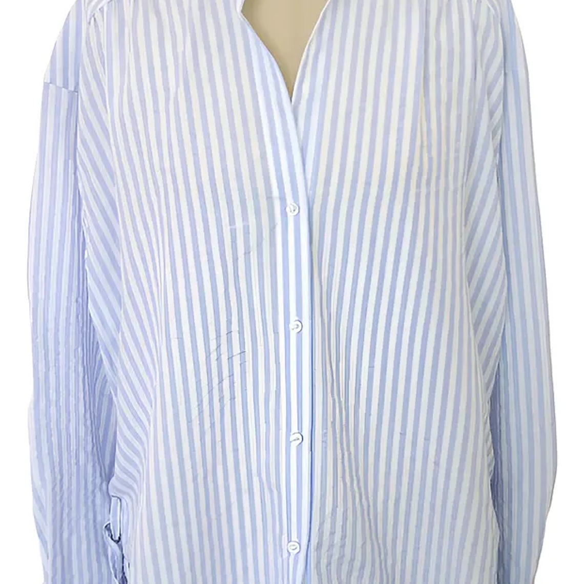 Molde Digital Maxicamisa Cuello Mao Con detalles, Pack 5 Talles! 1