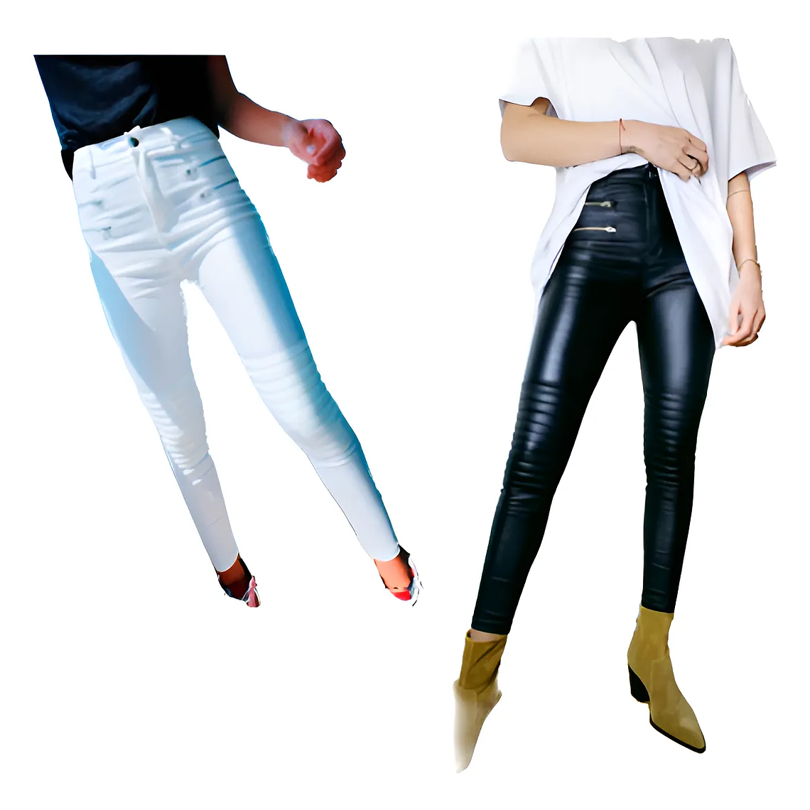 Molde Digital Pantalon Rodilla Con Pespuntes, Talles S Al Xxl 1