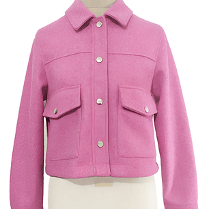 Molde Digital Abrigo Canesu Con bolsillo Plaque, talles S A Xxl