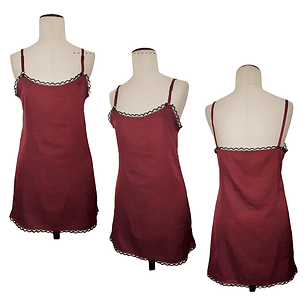 Molde Digital Vestido Lenceria, Patron Pack Talles S Al Xxl