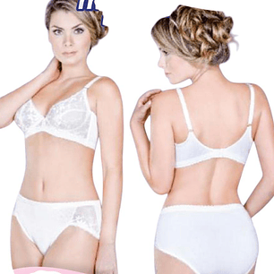 Molde Patron Conjunto Lencería Brasier y Panty 34 al 40