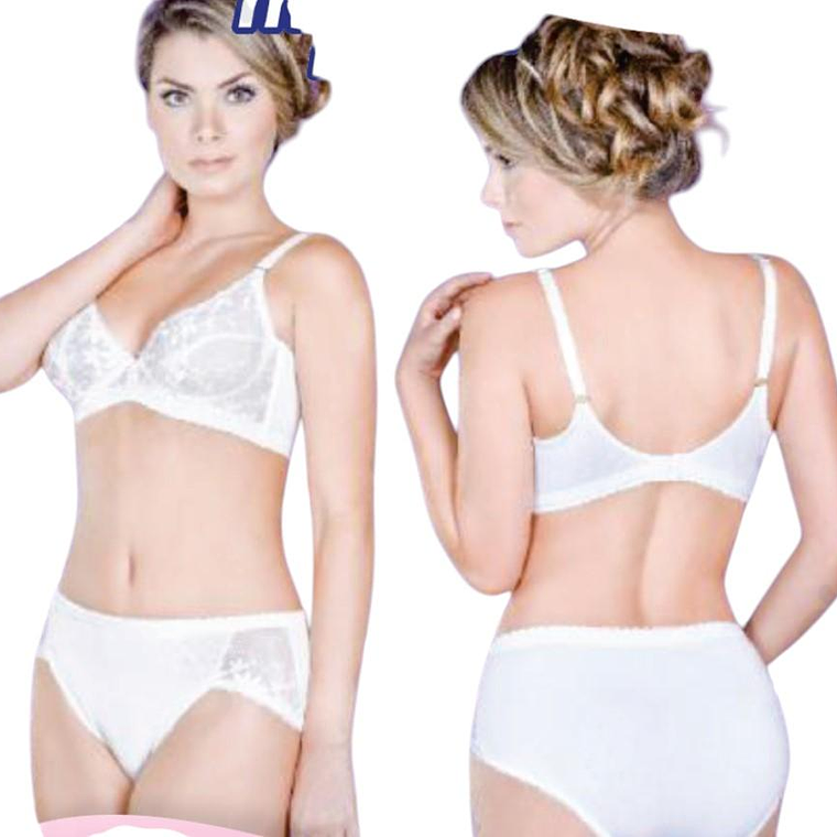 Molde Patron Conjunto Lencería Brasier y Panty 34 al 40 1
