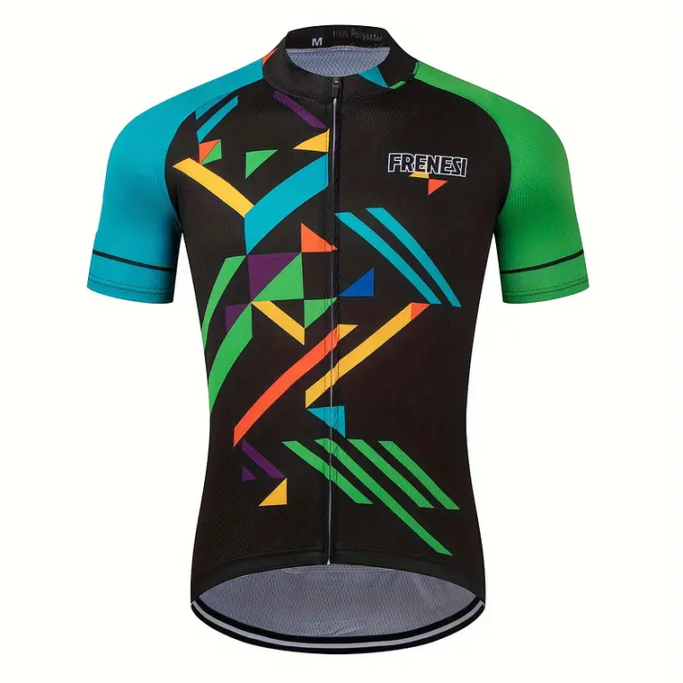 Molde Patron Remera Ciclista Manga Corta S al 3XL 1