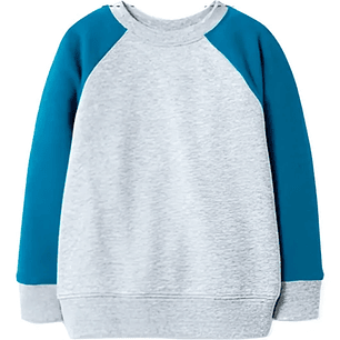 Molde Digital Polerón Raglan/ranglan Niños, Pack Talles 2 Al 16