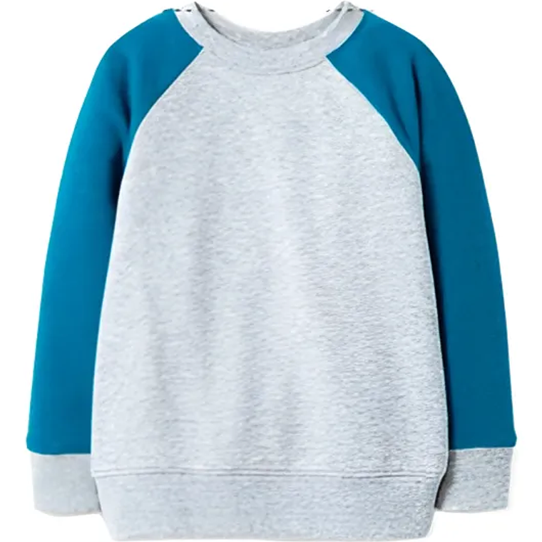 Molde Digital Polerón Raglan/ranglan Niños, Pack Talles 2 Al 16 1