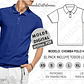 Molde Patron Imprimible Polera Polo Hombre Talles Del Xs Al 3xl - Miniatura 1