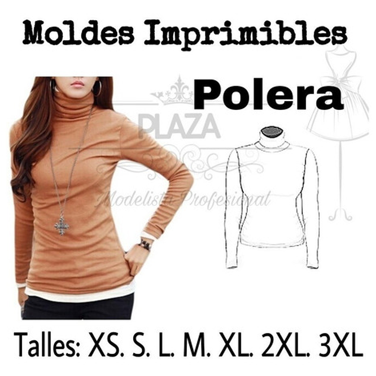 Moldes Patrones Imprimibles Beatle Xs Al 3xl Modelista 2