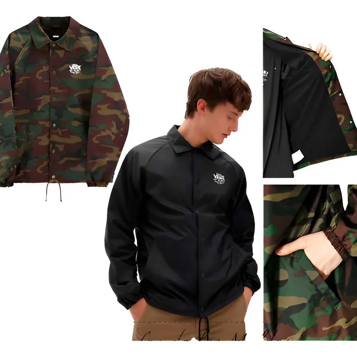 Molde Digital Parka Cortaviento / Anorak Ranglan, talles 3xl A 7xl 1