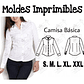 Moldes Patrones Imprimibles Blusa Camisera Basica Entallada S Al Xxl - Miniatura 2