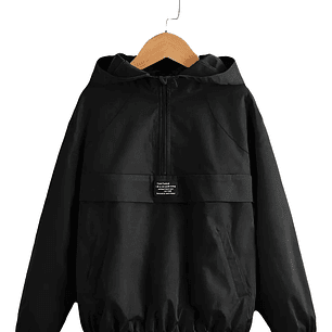 Molde Digital Polerón Cortaviento Ranglan Niños Unisex, talles 4 A 16