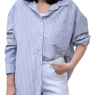 Molde Digital Blusa Extra Large Manga Caida, Pack Talles S Al Xxl