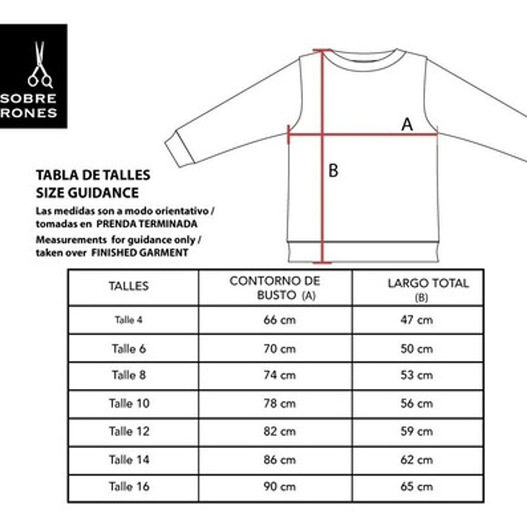 Molde De Costura, Patron Buzo Jogger Escolar Niños, Imprimible 4
