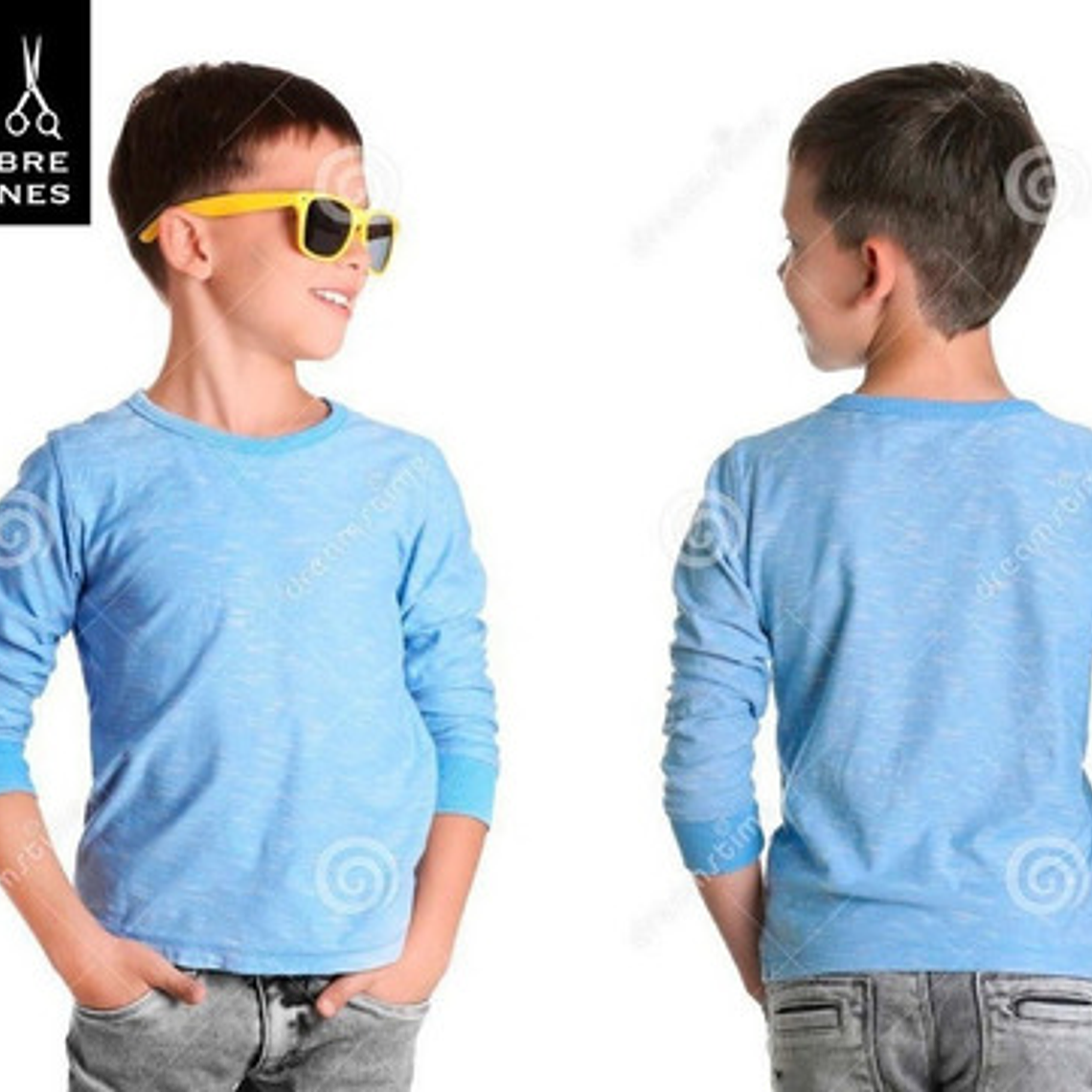 Molde De Costura, Patron Polera Basica Ml Nene, Imprimible 1