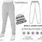 Moldes Patrones Pantalon Jogger Chupin Niños Talles 4 Al 14 - Miniatura 2