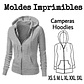 Moldes Patrones Imprimibles Chaqueta Canguro Xs Al xxl - Miniatura 1