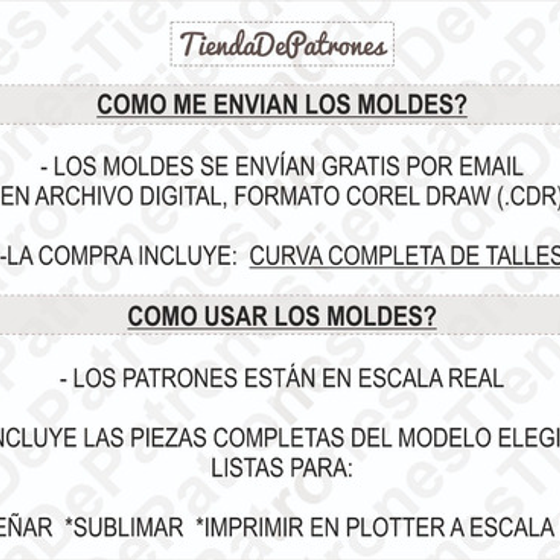 Molde Patron Coreldraw polera Polo Niños Talles Del 10 Al 16 4