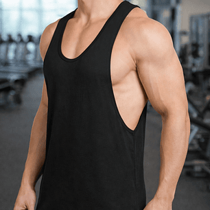 Molde Patrón Coreldraw Musculosa Cavada Hombre Del S Al 3xl