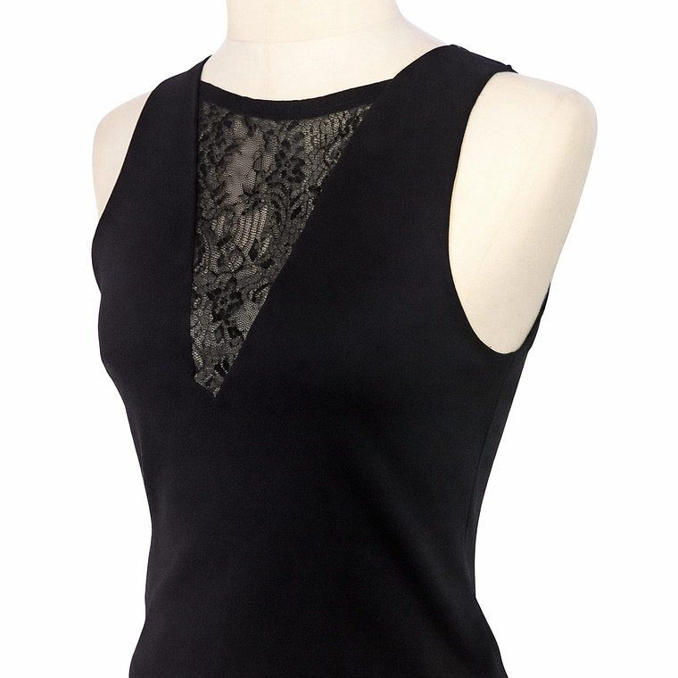 Molde Digital Musculosa C/ Encaje En V, Pack Talles S A Xxl 1