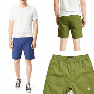 Molde Digital Bermuda Hombre Bragueta Falsa, Pack 5 Talles!