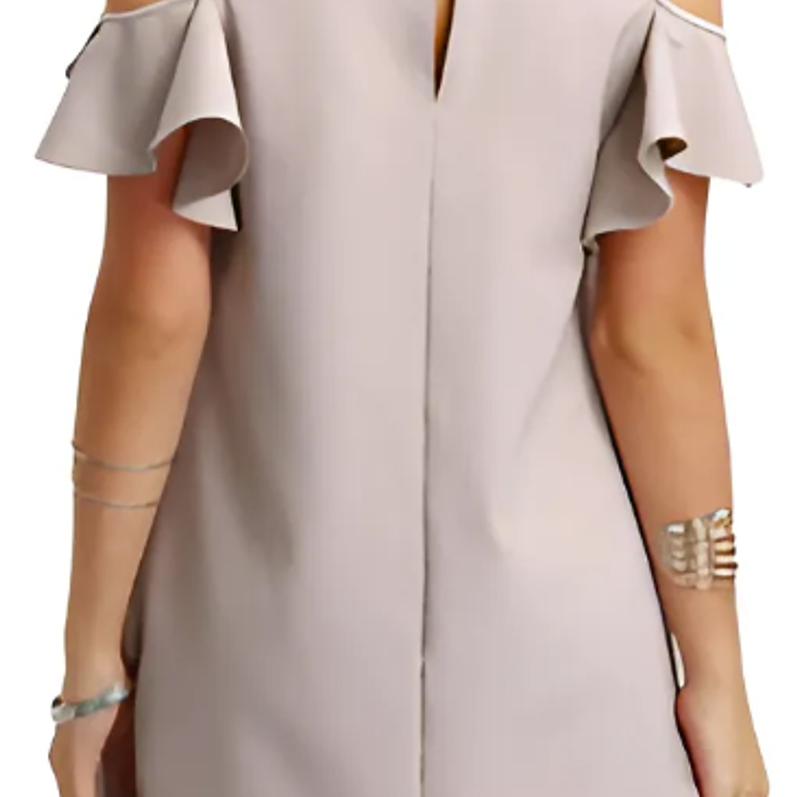 Molde Digital Vestido Manga Volado, Pack Talles S Al Xxl 3