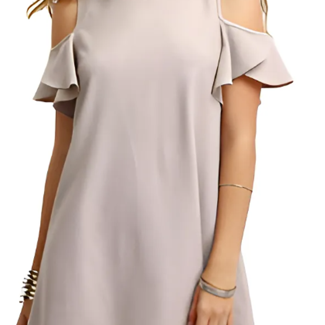 Molde Digital Vestido Manga Volado, Pack Talles S Al Xxl 2