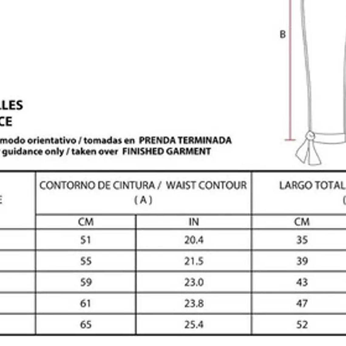 Molde De Costura, Patron Leggings Nena, Imprimible 3