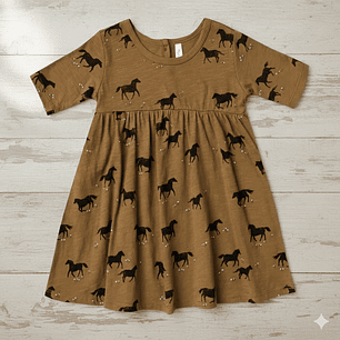 Molde Digital Vestido Beba C/frunce Pack Talles 1 Al 5