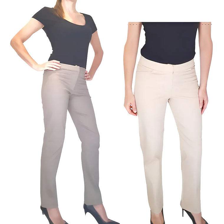 Molde Digital Pantalon De Vestir , Oficina , Talles S Al Xxl 1