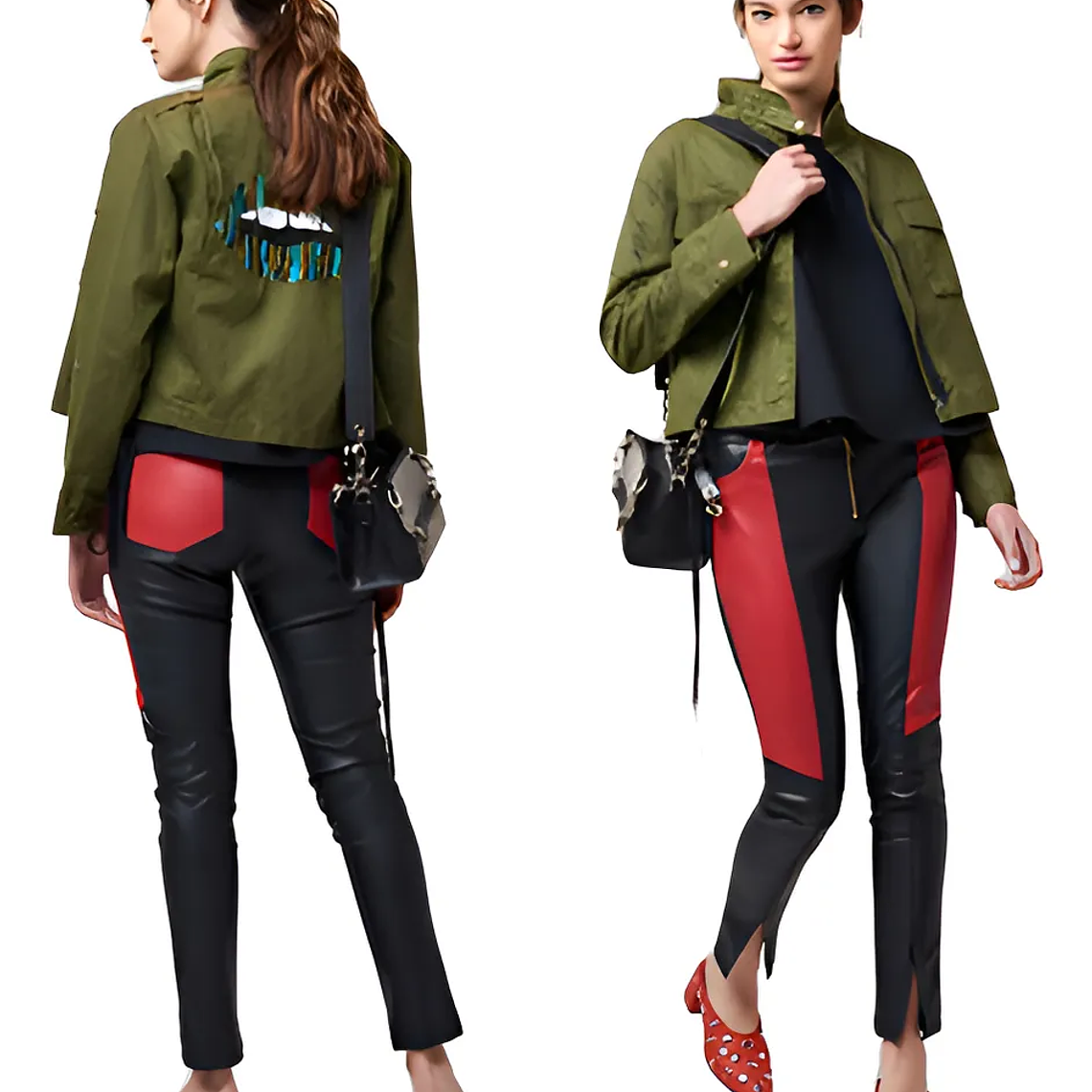 Molde Digital Pantalon Bengalina Recorte Pack Talles S A Xxl 2