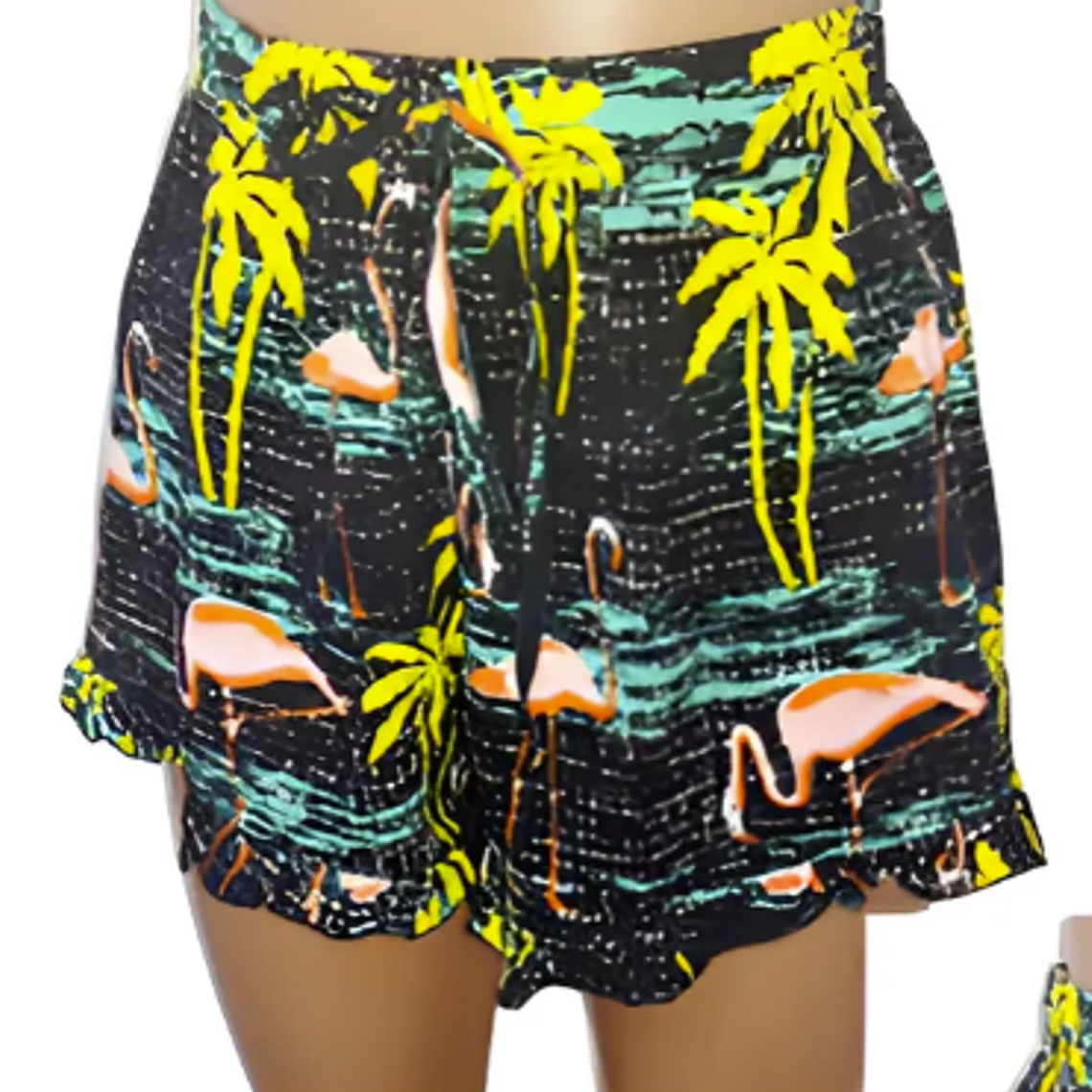 Molde Digital Short Volado Ruedo Patron Pack Talles S Al Xxl 3