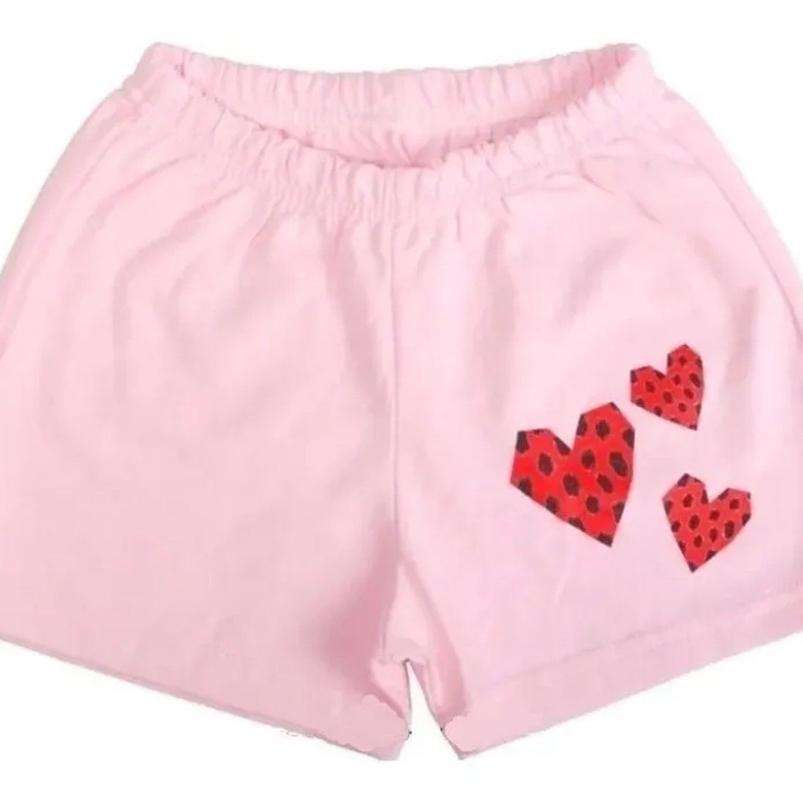 Molde Digital Short De Punto Niña, Patron Pack Talles 2 A 16 2