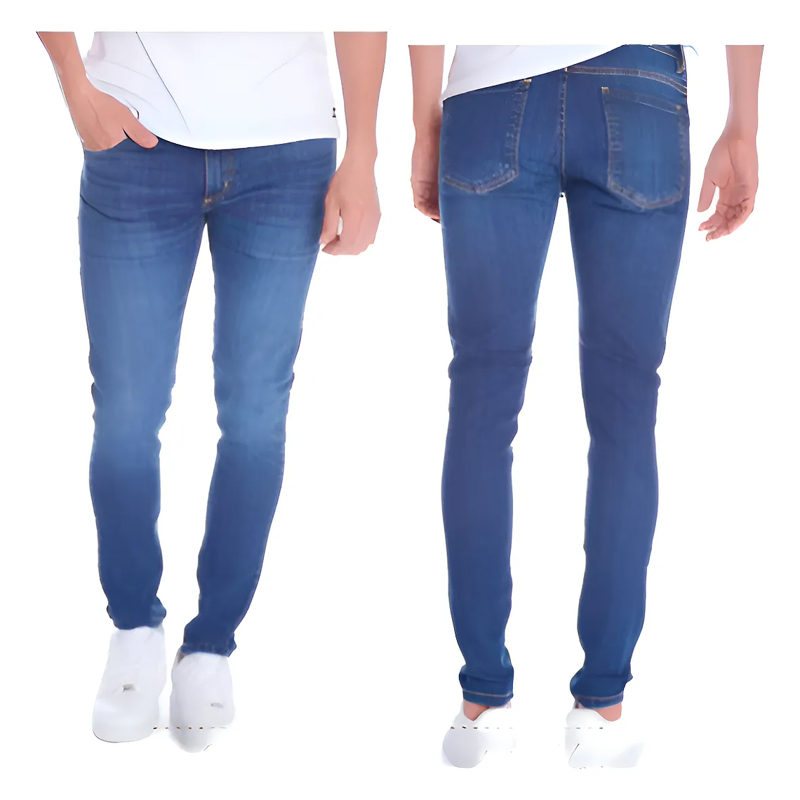 Molde Digital Jean Hombre, Patron Pack Talles S Al Xxl 2