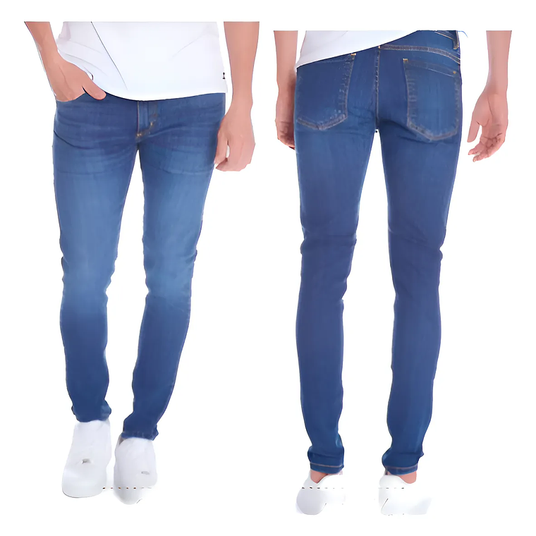 Molde Digital Jean Hombre, Patron Pack Talles S Al Xxl 2