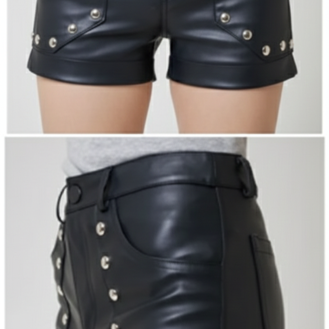 Molde Digital Short Bolsillo Parche con Remaches en Bengalina S A Xxl 2