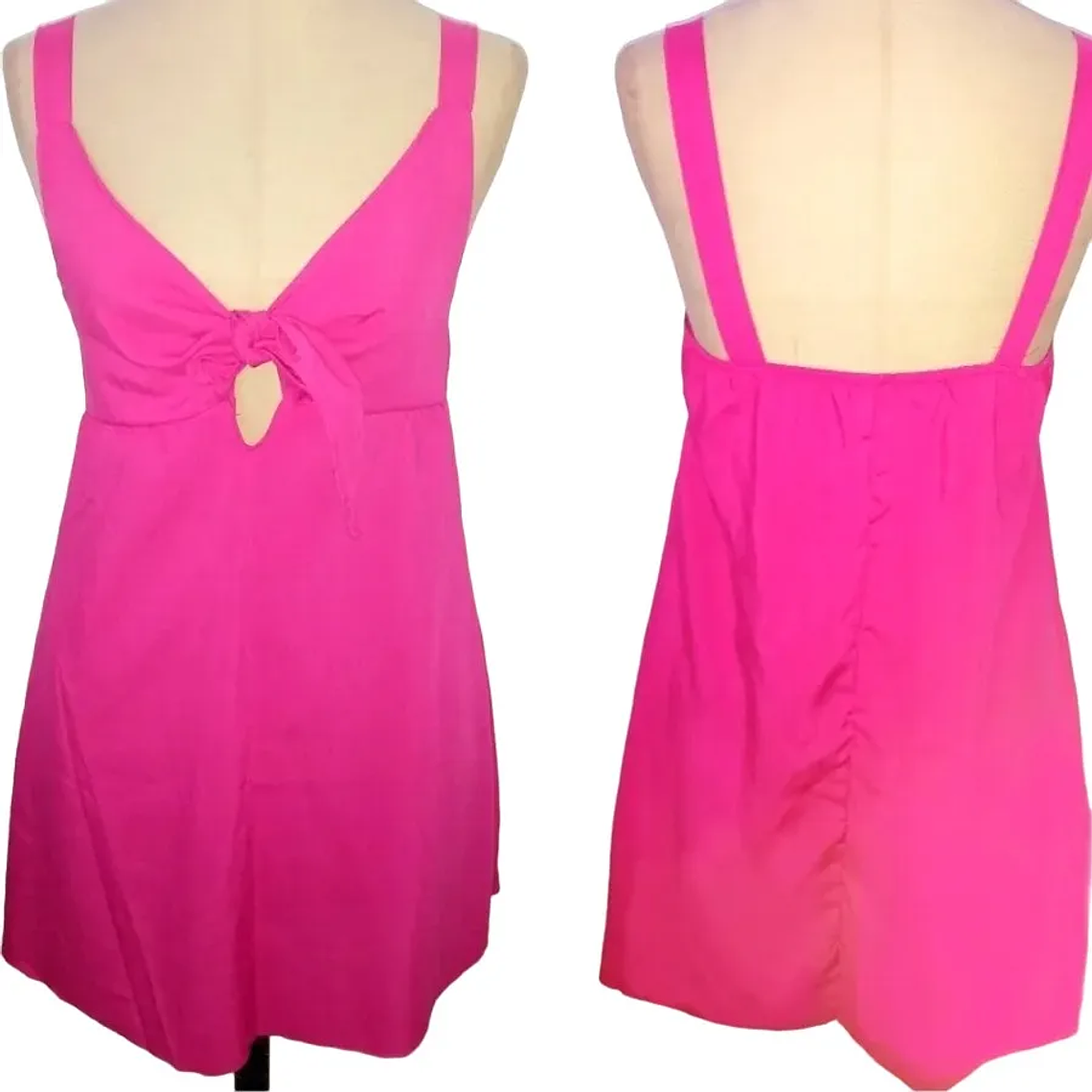 Molde Digital Vestido Recorte Busto Y Lazos Talles S A Xxl 2